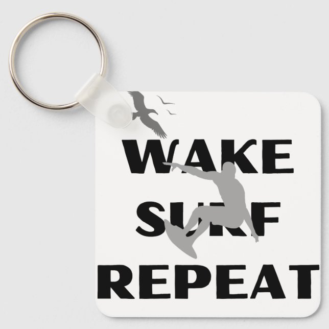 Endless Surf Loop Fob Key Ring (Front)