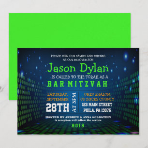 ENDLESS VIDEO GAMING Bar Mitzvah Invitation
