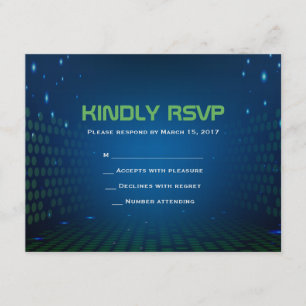 ENDLESS VIDEO GAMING Bar Mitzvah Reply Card