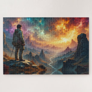 Endless View colourful landscape Jigsaw Puzzle