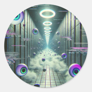 👁️ “Endless Watcher” Weirdcore Stickers 👁️