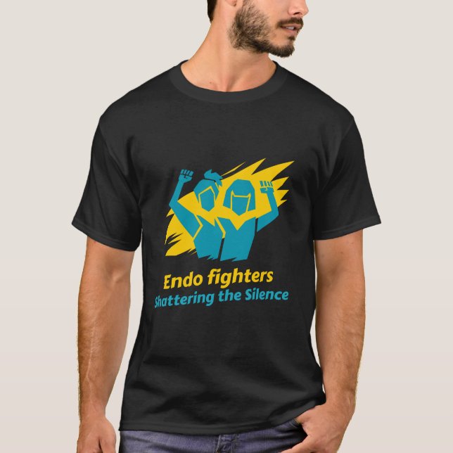 endo fighters shattering the silence T-Shirt (Front)