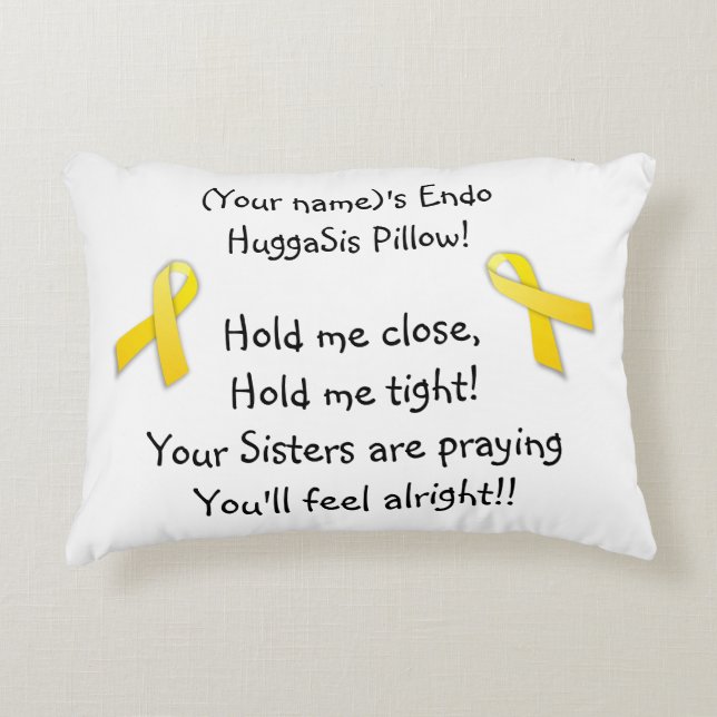 Endo HuggaSis Pillow (Front)