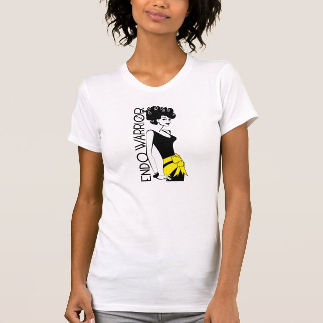 ENDO WARRIOR Bella Canvas Poly-Cotton T-Shirt (Front)