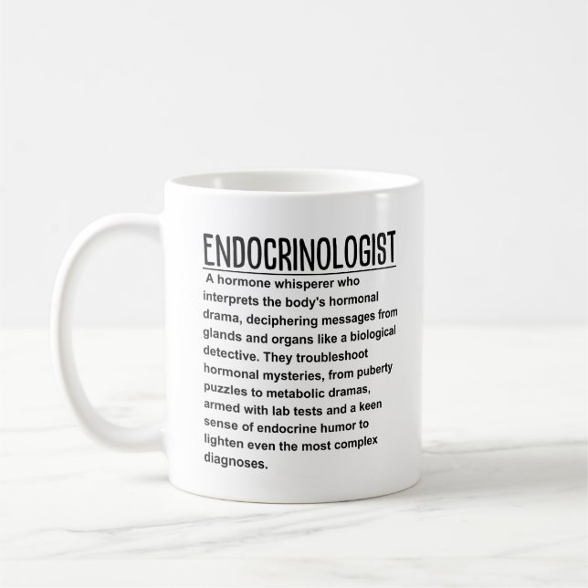 Endocrinologist Coffee Mug (Left)