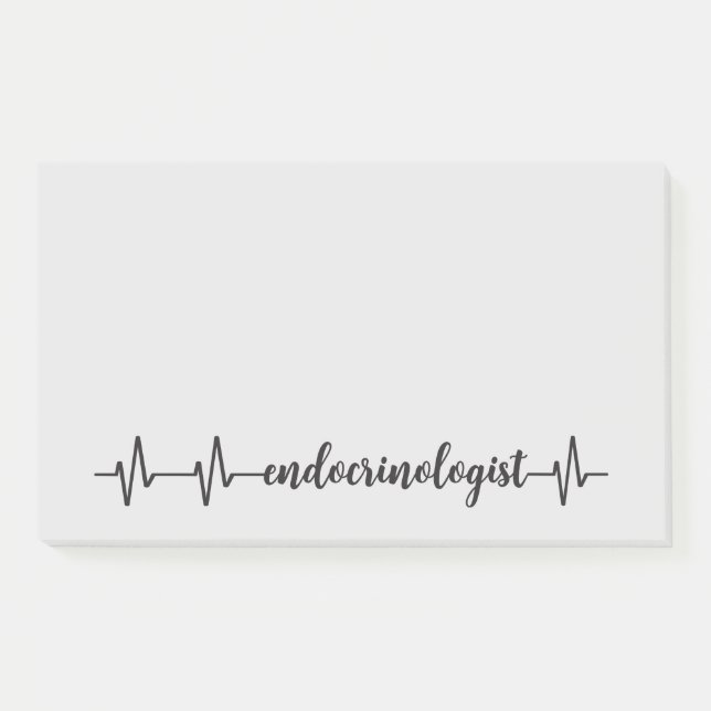 Endocrinologist Endocrinology Post-it Notes (Front)