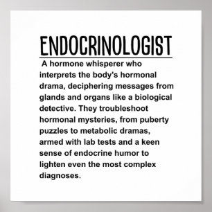Endocrinologist  poster