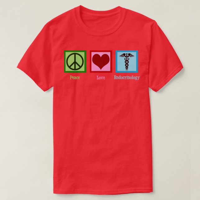 Endocrinology T-Shirt (Design Front)