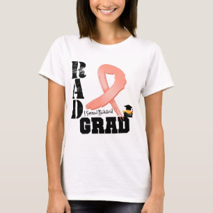 Endometrial Cancer Radiation Therapy RAD Grad T-Shirt