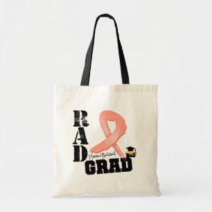 Endometrial Cancer Radiation Therapy RAD Grad Tote Bag