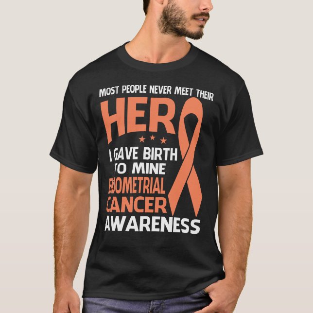 Endometrial  Cancer Shirt, Some people never meet T-Shirt (Front)