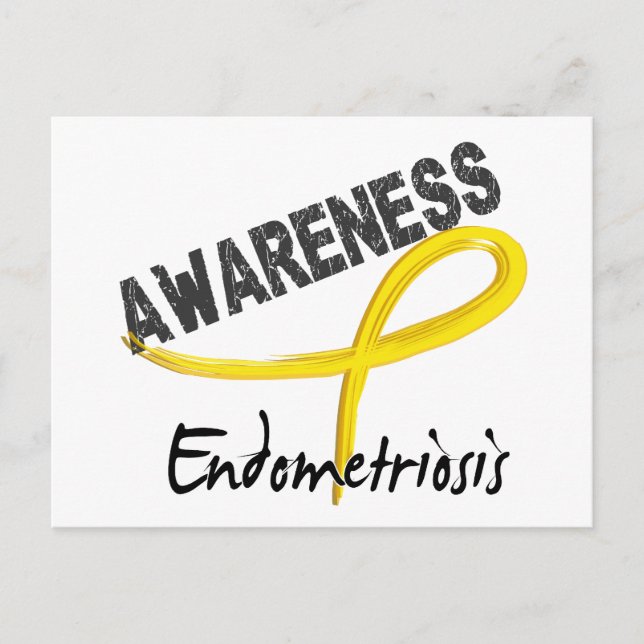 Endometriosis Awareness 3 Postcard (Front)