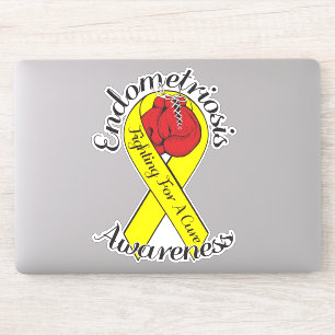 ENDOMETRIOSIS AWARENESS Cut Vinyl Sticker