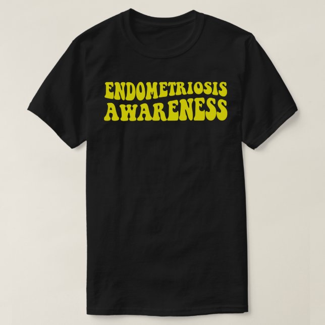 Endometriosis Awareness T-Shirt (Design Front)