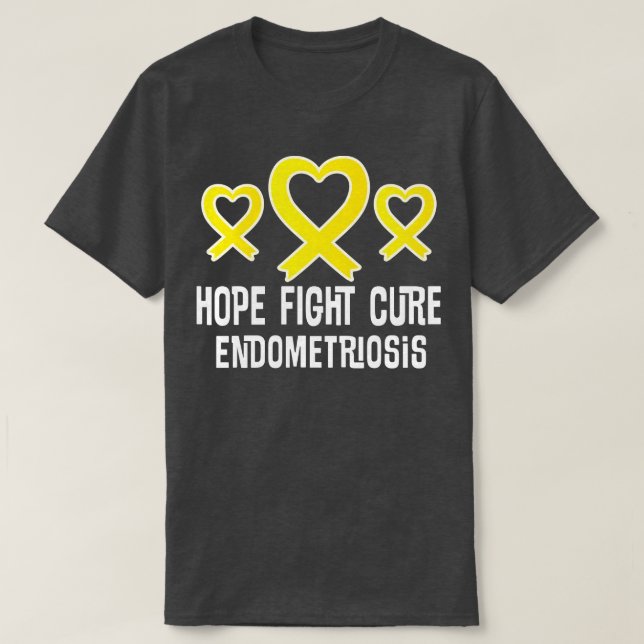 Endometriosis Awareness T-Shirt (Design Front)