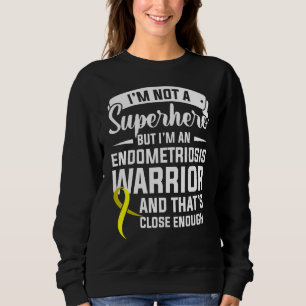 Endometriosis Endo Survivor Close Warrior Sweatshirt