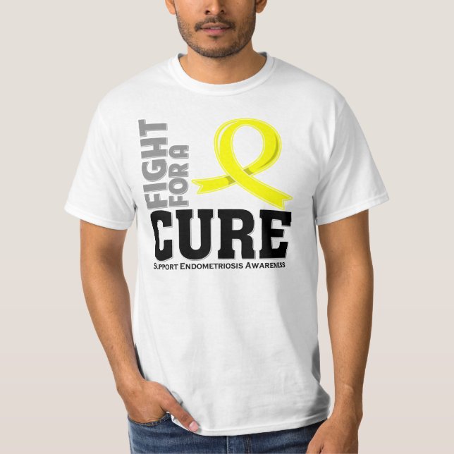 Endometriosis Fight For A Cure T-Shirt (Front)