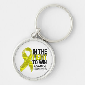 Endometriosis - Fight To Win Key Ring