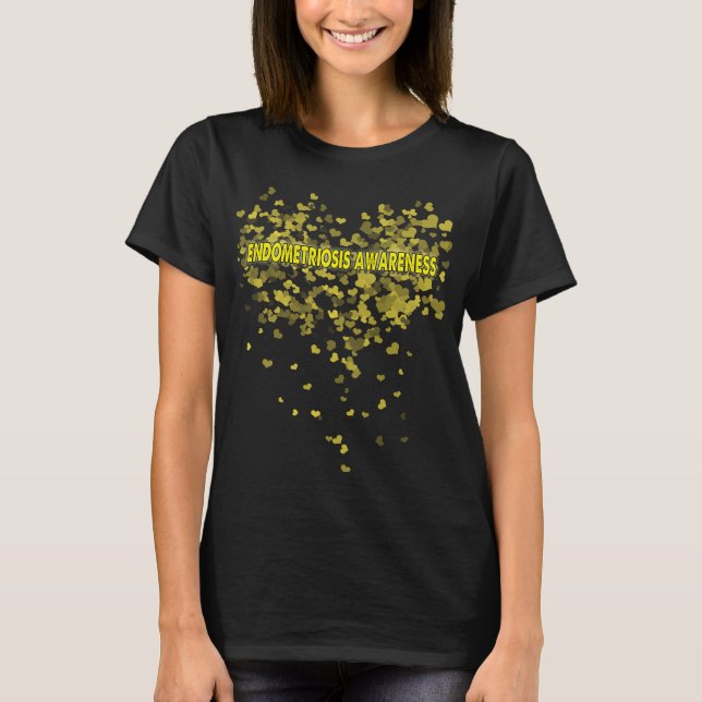 endometriosis heart T-Shirt (Front)