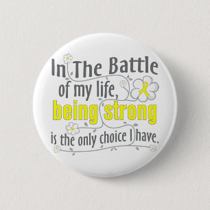 Endometriosis In The Battle 6 Cm Round Badge
