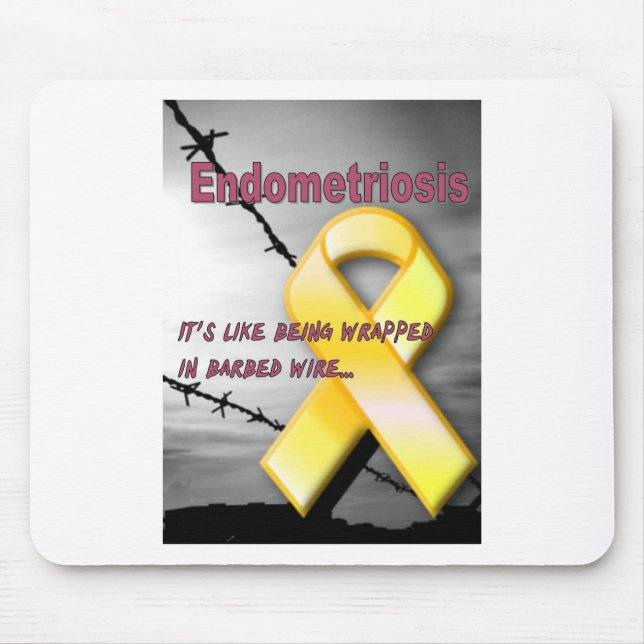 Endometriosis Mouse Mat (Front)