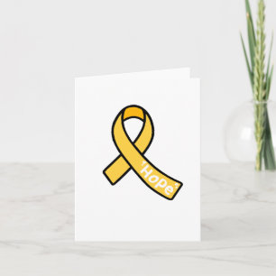 Endometriosis Ribbon  Card
