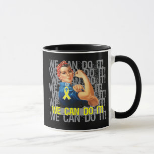 Endometriosis Rosie WE CAN DO IT Mug