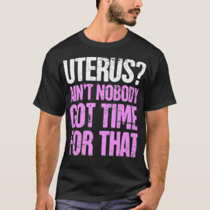 Endometriosis Uterus Funny Hysterectomy Premium T-Shirt