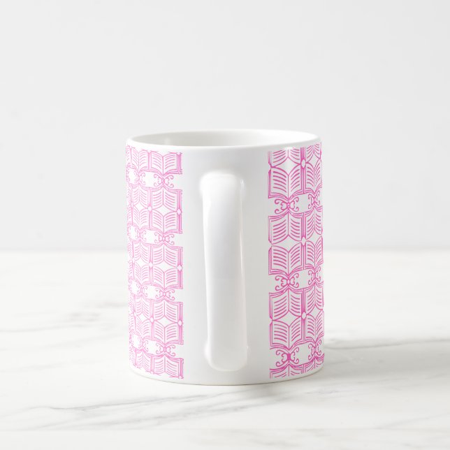 Endpaper Book Pattern  Coffee Mug (Handle)