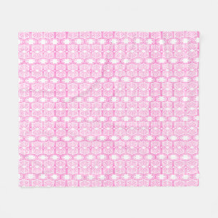 Endpaper Book Pattern Fleece Blanket