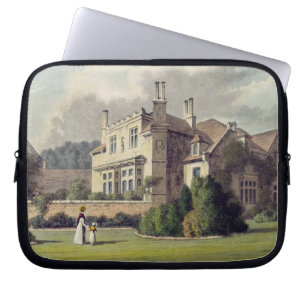 Endsleigh, from Ackermann's 'Repository of Arts', Laptop Sleeve