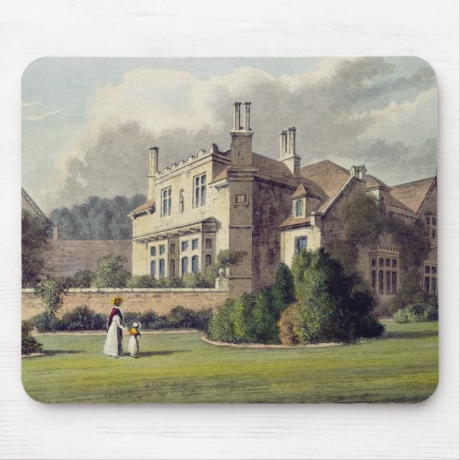 Endsleigh, from Ackermann's 'Repository of Arts', Mouse Mat (Front)