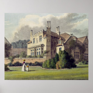 Endsleigh, from Ackermann's 'Repository of Arts', Poster