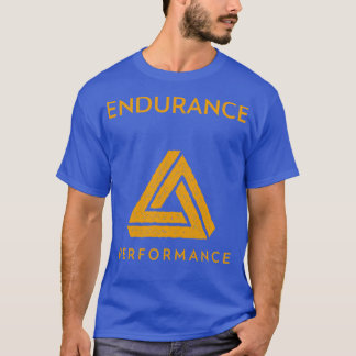 ENDURANCE PERFORMANCE Runner athlete fitness train T-Shirt