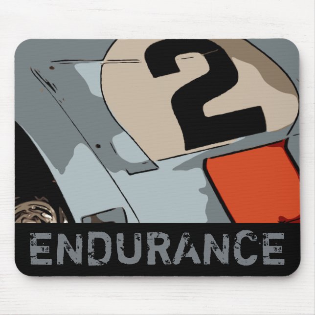 ENDURANCE RACER - #2 MOUSE MAT (Front)