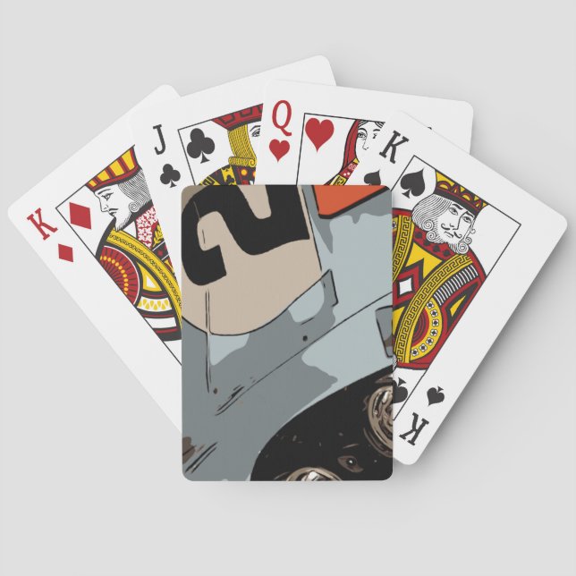 ENDURANCE RACER - #2 PLAYING CARDS (Back)