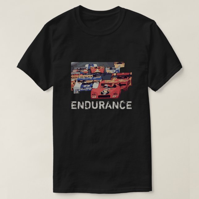 ENDURANCE RACING T-Shirt (Design Front)