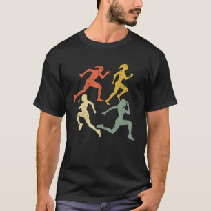 Endurance Retro Running Old School Athletes Vintag T-Shirt