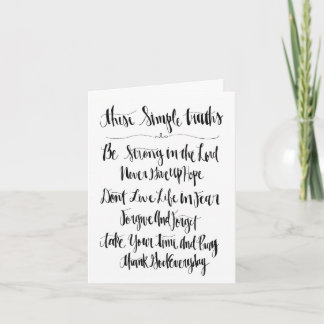 endurance thank you card