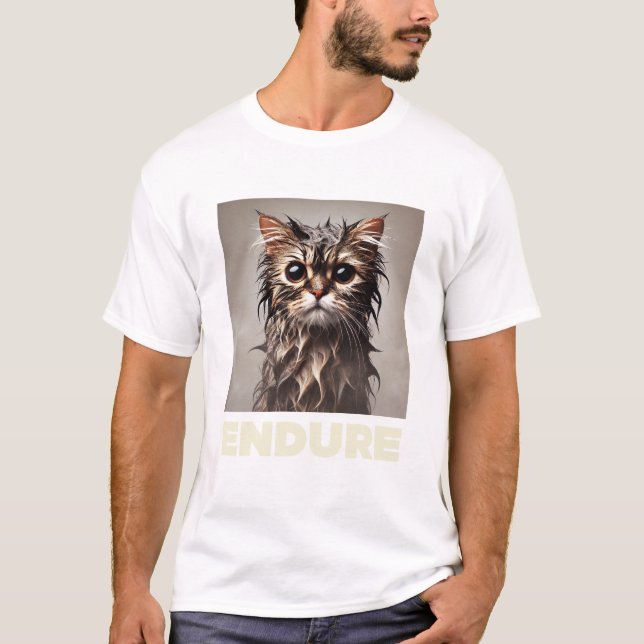 Endure Cat T-Shirt (Front)
