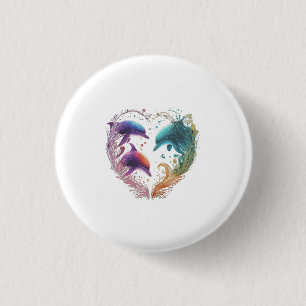 Enduring bond of love between sister and brother 3 cm round badge