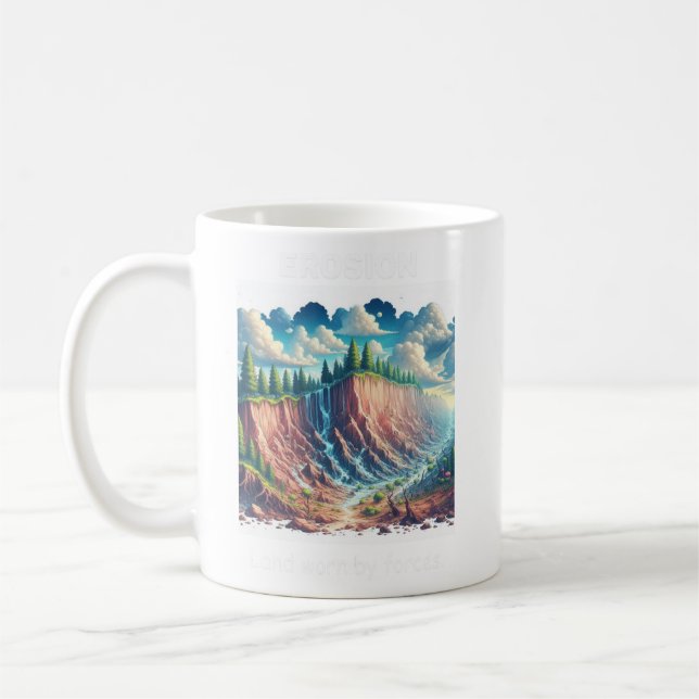 Enduring Earth: Erosion Tee Coffee Mug (Left)