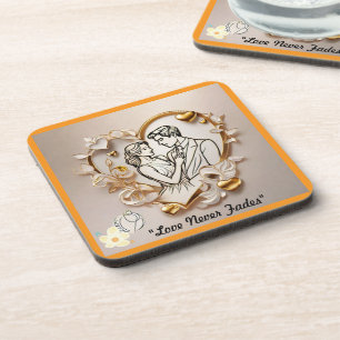 "Enduring Love Flame" Coaster