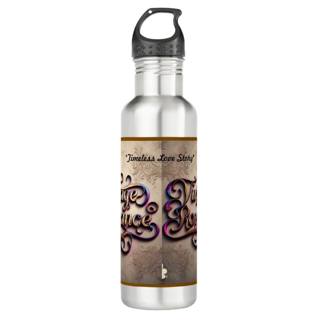 "Enduring Love's Embrace" 710 Ml Water Bottle (Front)