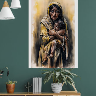 Enduring Motherhood – Emotional Art Print