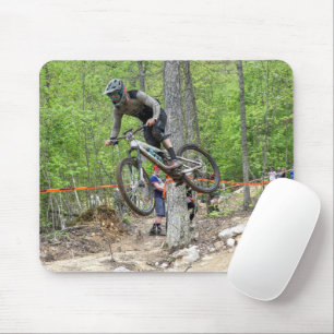 Enduro Mountain Bike Race Mouse Mat