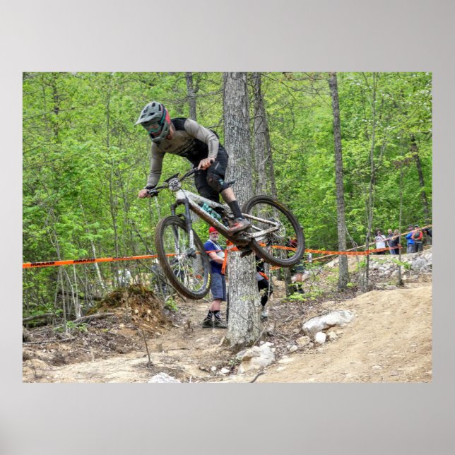 Enduro Mountain Bike Race Poster (Front)