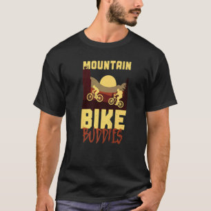 Enduro Mtb Mountain Bike Riding Downhill Besties V T-Shirt