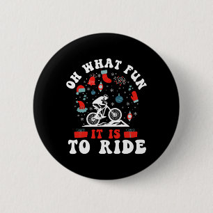 Enduro Mtb Mountain Bike Riding Downhill Christmas 6 Cm Round Badge
