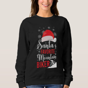 Enduro Mtb Mountain Bike Riding Downhill Christmas Sweatshirt